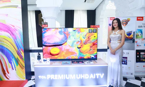 TCL ra mắt TV UHD AI C8 cao cấp – chất lượng hình ảnh tuyệt đỉnh kết hợp với Ai